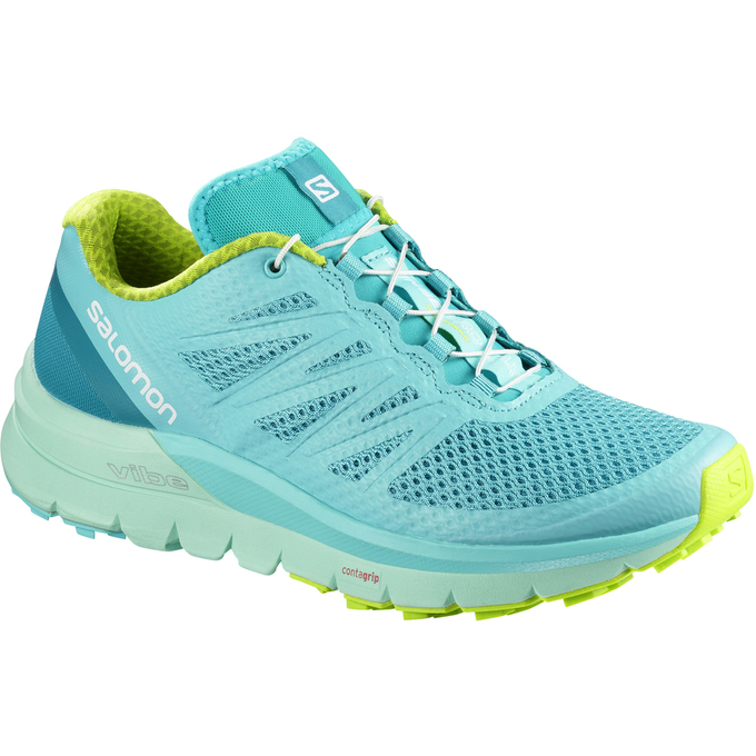 Zapatillas Trail Running Salomon Mujer Turquesa Claro - Salomon Argentina SENSE PRO MAX W ,325807-SQ